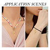 2Pcs 304 Stainless Steel Micro Pave Cubic Zirconia Pendants STAS-TA0003-13-7