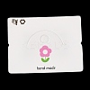 Cardboard Paper Jewelry Display Cards for Necklace & Bracelet Storage CDIS-A006-04-1