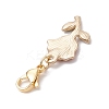 5Pcs Valentine's Day Alloy Enamel Pendant Decorations HJEW-JM02758-5