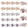 24Pcs 6 Colors Alloy Charms FIND-PH0003-16-1