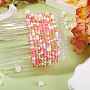 Resin Beads Bracelets BJEW-TAC0080-01E-4