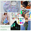 450Pcs 9 Colors PVC Pendants FIND-PH0024-50-5