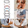 14Pcs 14 Style Glass Seed & 303 Stainless Steel Braided Bead Bracelets and Anklets Set SJEW-SW00003-07-5