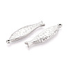 304 Stainless Steel Fish Pendants STAS-T069-13P-2