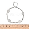 Religion 304 Stainless Steel Link Bracelets LS-BJEW-F524-04B-P-5