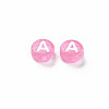 Transparent Acrylic Beads X-TACR-N002-04I-2