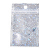 Glitter Holographic Star Plastic Packaging Yin-yang Resealable Bags OPP-N002-02J-1