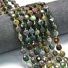 Natural Indian Agate Beads Strands G-C116-A13-02-1