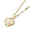 304 Stainless Steel Pendant Necklaces NJEW-U002-01G-1