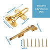 Zinc Alloy Swing Bar Door Lock LS-SW-TAC0002-01A-3