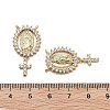Brass Micro Pave Cubic Zirconia Pendants KK-Q006-53A-G-3