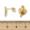 Ion Plating(IP) 304 Stainless Steel Studs Findings X-STAS-I206-53G-3