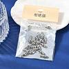 SHEGRACE Brass Shell Shape Charms XGR0171P-103P-6