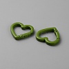 Zinc Alloy Spring Gate Rings AJEW-WH0471-106M-2