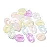 Luminous Rainbow Iridescent Plating Acrylic Linking Rings OACR-Z013-13-2