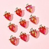 10Pcs Transparent Acrylic Pendants MACR-FS0002-08C-7