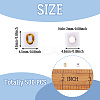 Opaque Acrylic Beads MACR-TAG0001-07O-3