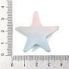 Gradient Color Opaque Resin Decoden Cabochons CRES-P036-01A-01-3