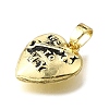 Brass Pendants KK-V007-011G-03-2