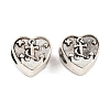 Tibetan Style Alloy European Beadss TIBE-P001-62AS-1