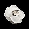 Cloth Art Camelia Brooch Pins AJEW-Q147-01D-3
