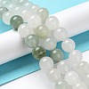 Natural Tianshan Cui Quartzite Beads Strands G-B046-01A-2
