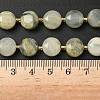 Natural Green Rutilated Quartz Beads Strands G-C116-A145-01-6