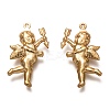 Valentine's Day 304 Stainless Steel Pendants STAS-P266-04G-2