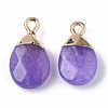 Natural White Jade Pendants G-S359-017H-2