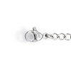 Tarnish Resistant 304 Stainless Steel Chain Extender X-STAS-H349-E-01P-2