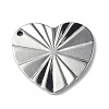 Non-Tarnish 304 Stainless Steel Pendants STAS-B034-03P-1