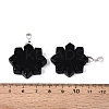 Natural Obsidian Pendants G-T144-12K-3