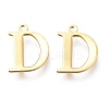 PVD Vacuum Plating  304 Stainless Steel Charms STAS-H112-D-G-1