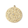 304 Stainless Steel Rhinestone Pendants STAS-Z122-53G-1
