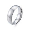 201 Stainless Steel Plain Band Finger Ring for Women RJEW-N043-09P-1