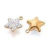 Ion Plating(IP) 201 Stainless Steel Charms STAS-N109-216B-G-2