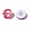 Resin Buttons X-BUTT-N017-01E-4