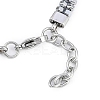 Synthetic Non-magnetic Hematite Beaded Bracelets BJEW-S156-05P-C-3