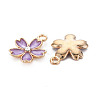 Alloy Enamel Pendants X-ENAM-S121-052E-3