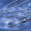 Tarnish Resistant Women Stainless Steel Cross Round Link Necklace Making X-NJEW-507L-7-1