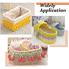 5Pcs 3 Styles Wooden Basket Bottoms DIY-HS0002-15-6