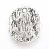 Tibetan Style Alloy Pendants X-TIBE-S302-21AS-RS-2