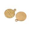 304 Stainless Steel Pendants LS-STAS-I363-09G-2