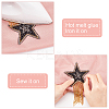 4 Pcs 4 Style Sparkling Rhinestone Iron on Patches DIY-GF0005-21-6