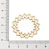 304 Stainless Steel Hollow Pendants STAS-Q313-02G-3