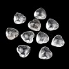 Natural Quartz Crystal Heart Palm Stones G-P609-A02-01-1