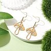 304 Stainless Steel Dangle Earrings for Women EJEW-JE05851-01-2