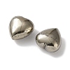 Natural Pyrite Heart Palm Stones G-Z122-01-2