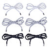 6Pcs 3 Colors Cotton Replacement Drawstring Cords AJEW-CA0004-37-1