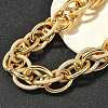 Punk Hiphop Styles Alloy Rope Chain Necklaces for Men LS-NJEW-K391-01G-2